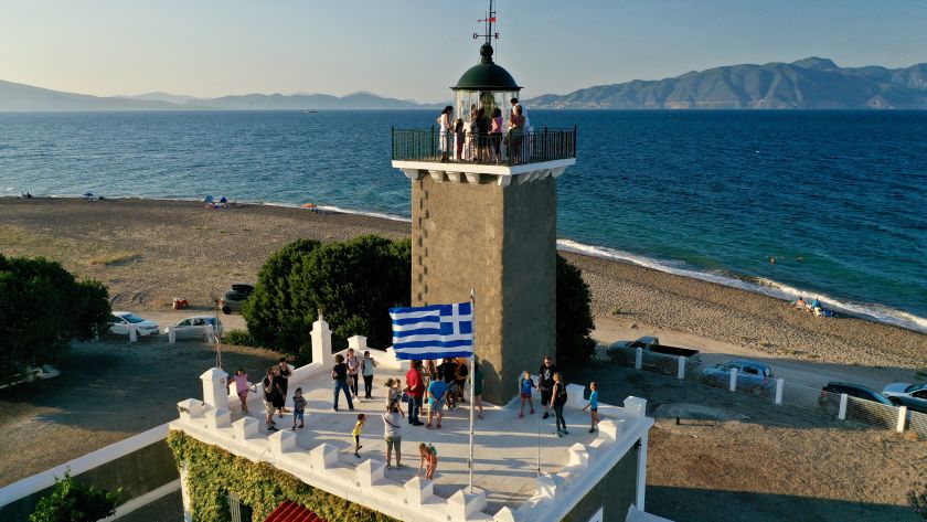 Φάρος Αρκίτσας από drone
